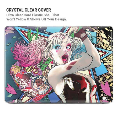 DC Comics Harley Quinn Action Pose MacBook Cases